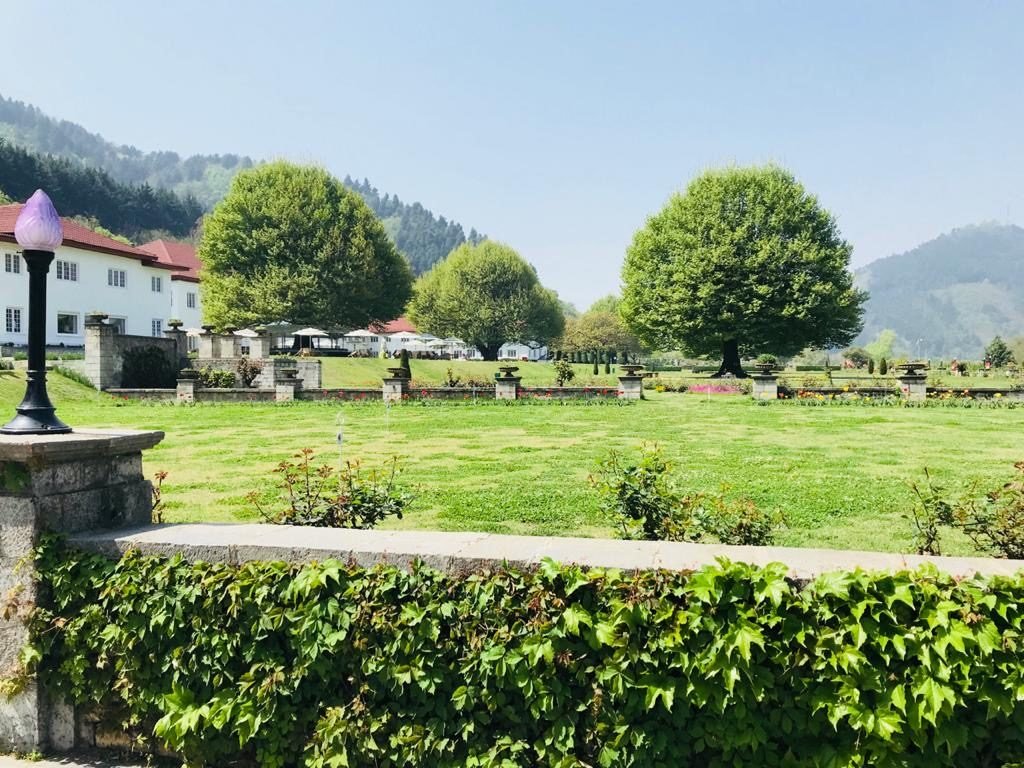 Garden at Lalit Grand Palace Hotel Srinagar