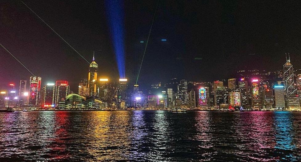 Symphony of Light from TST Waterfront - Hong Kong