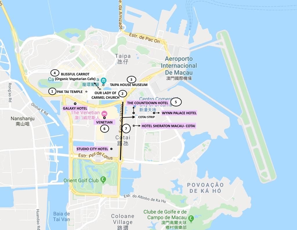 Day 2 Plan - Macau