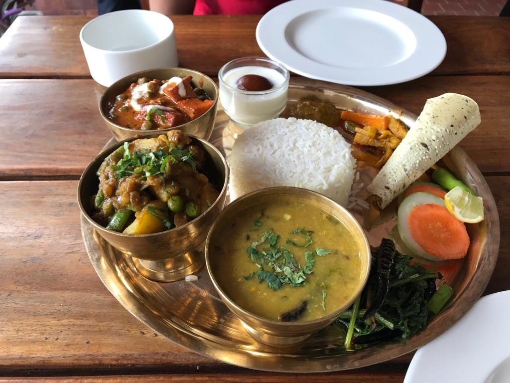 3 Day Trip to Pokhara, Nepal, Nepali Thali 