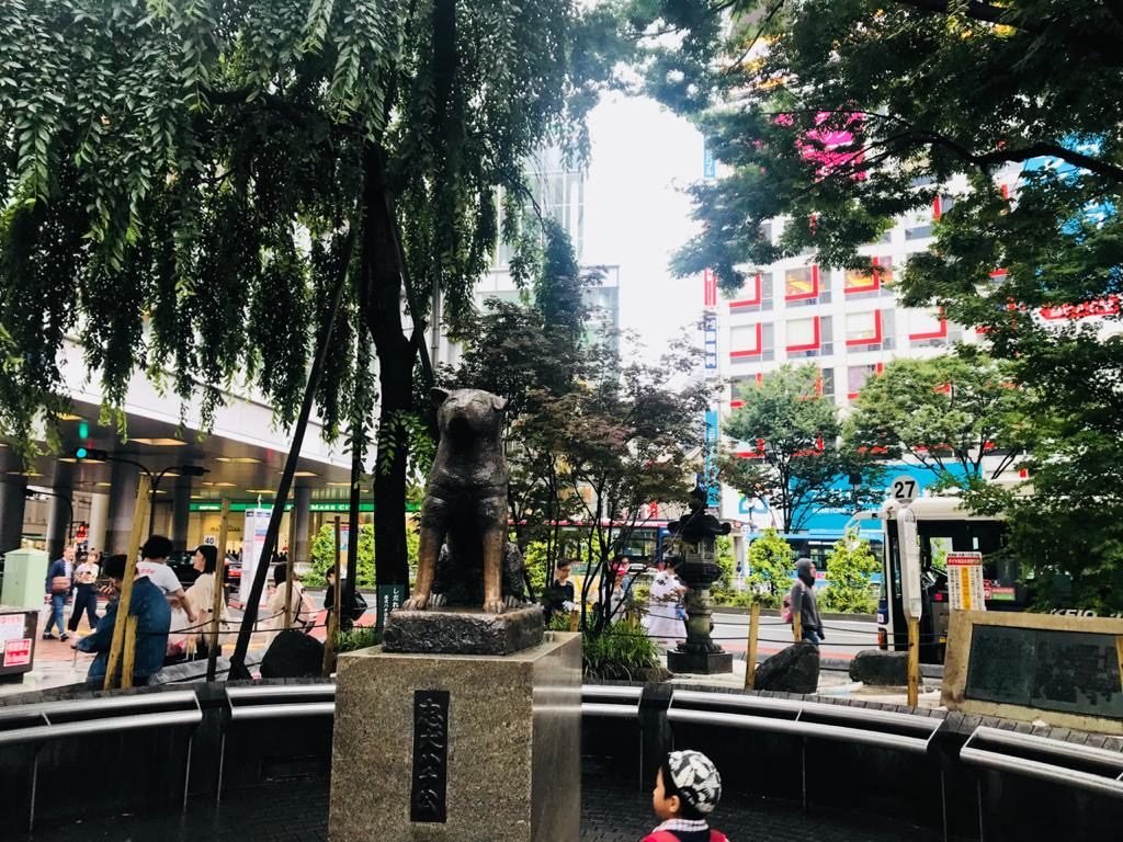 Hachiko Statue Tokyo, Japan