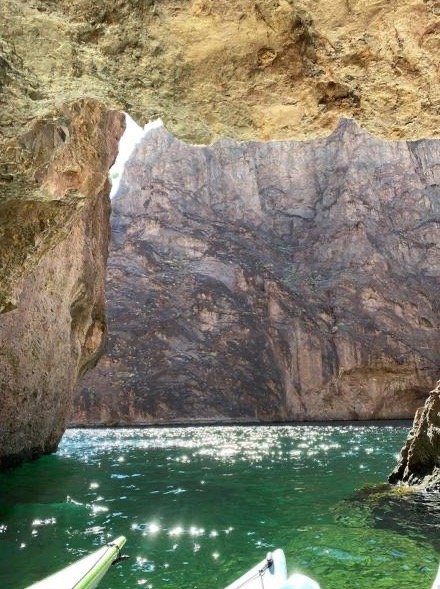 Emerald Cave Kayak day trips from Las Vegas 