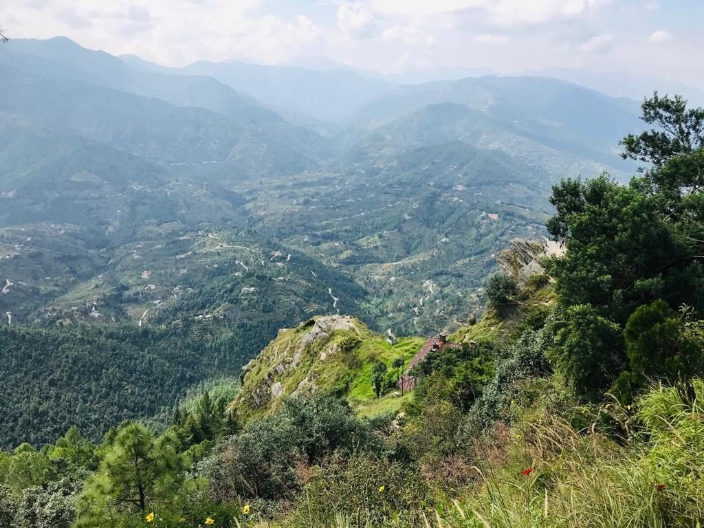 View from Mukteshwar Temple