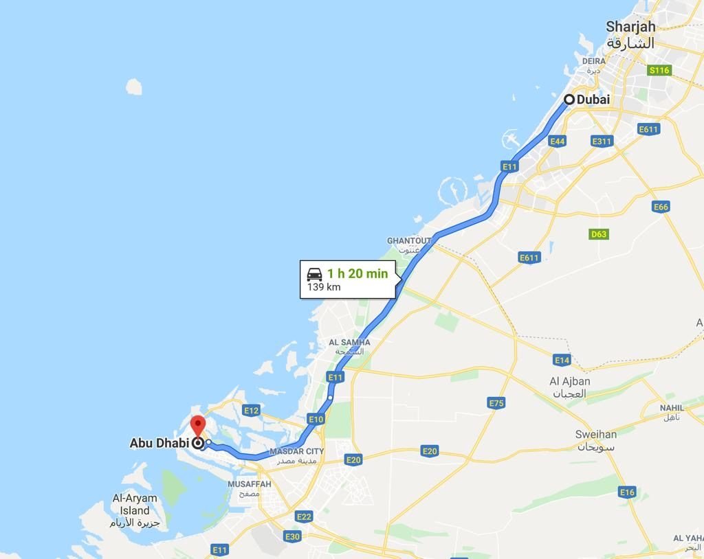 my suggested itinerary for Dubai