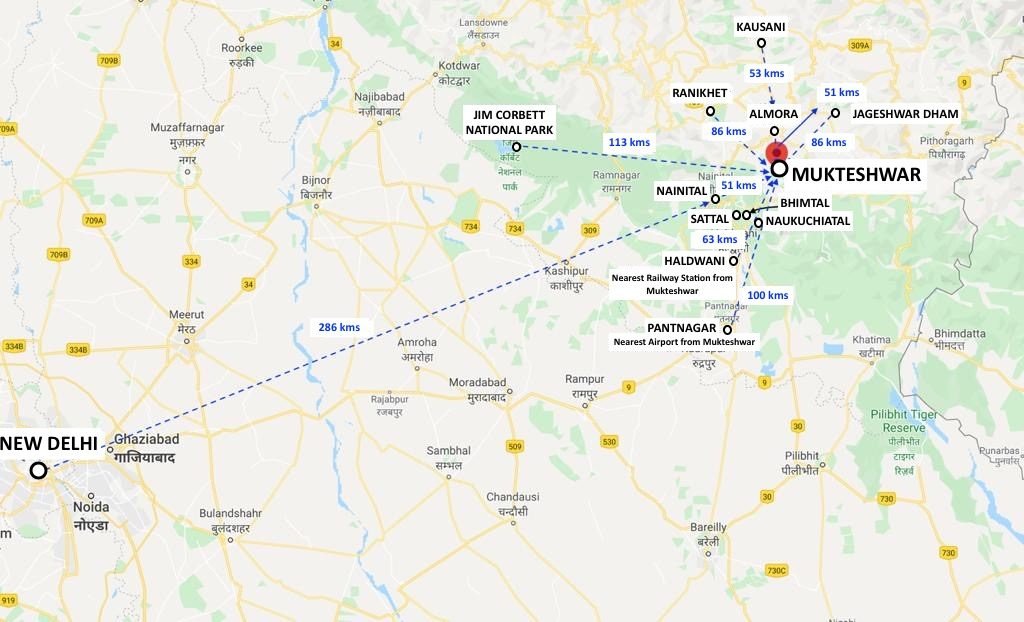Places to visit nearby Mukteshwar