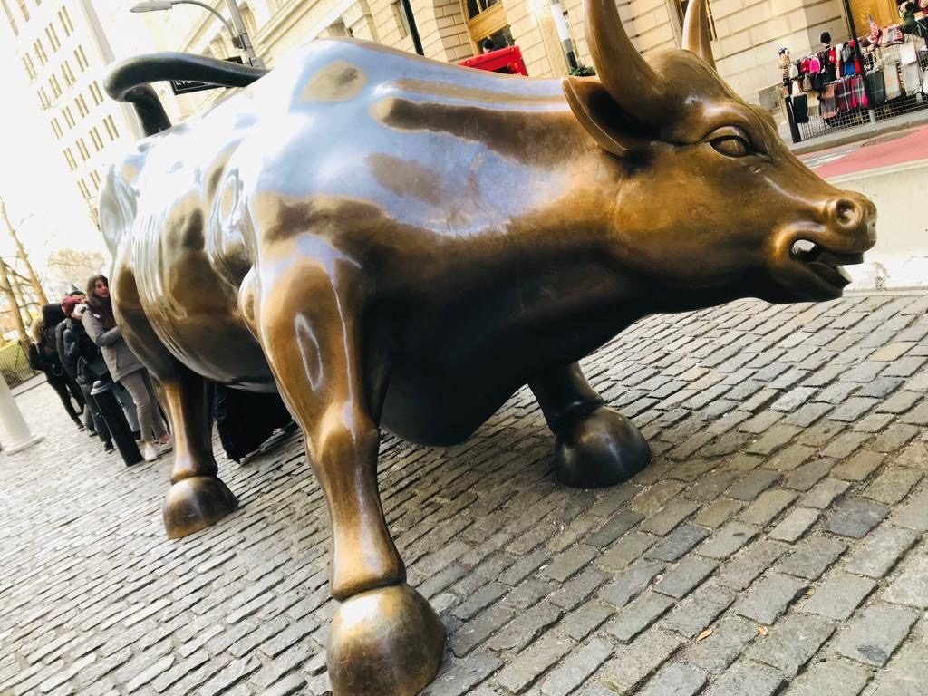 Charging Bull of Wall Street - New York City