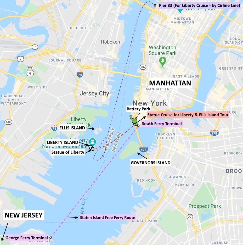 Best NYC Itinerary for First Time Visitor