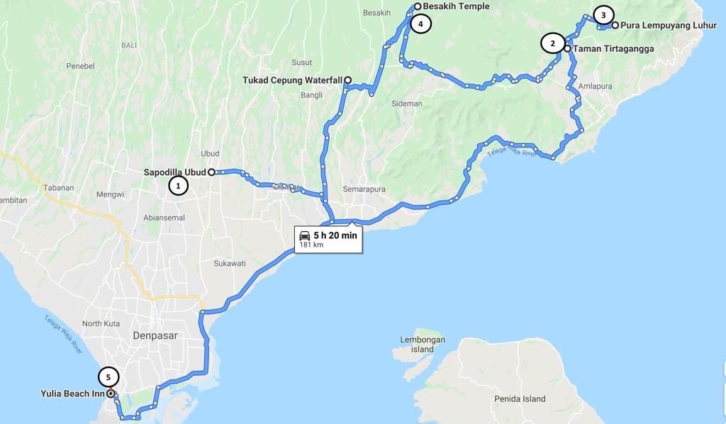 9 Days Suggested Itinerary for Bali