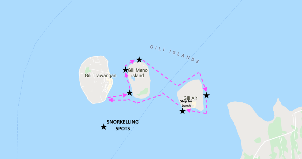 Snorkelling Map